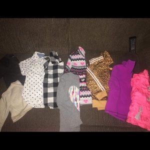 Girls 4/4T shirt bundle.